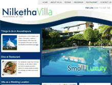 Tablet Screenshot of nilkethavilla.com